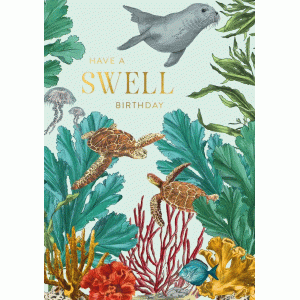 HA02 Greeting Card - Habitana - Have a Swell Birthday